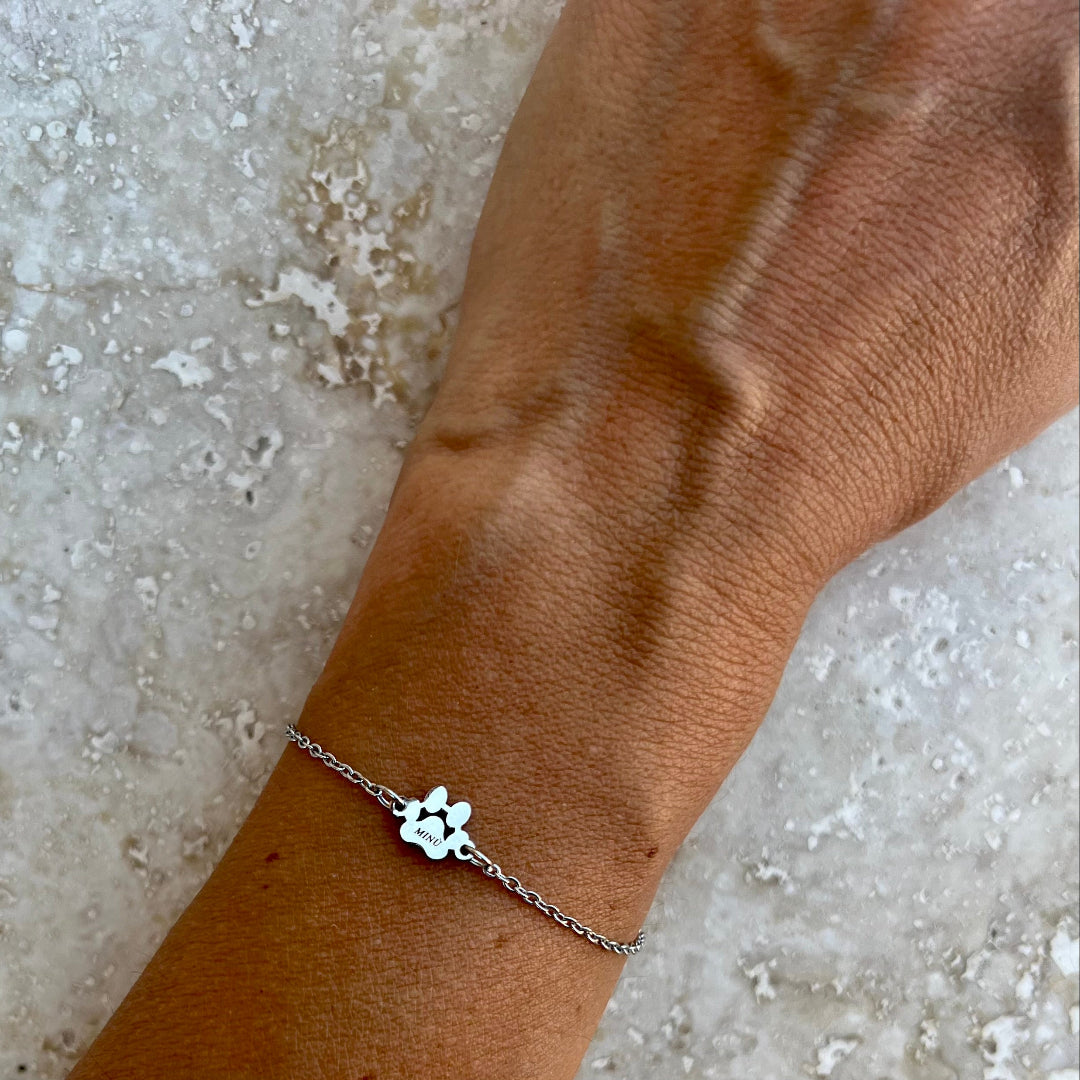Bracciale Amore a quattro zampe personalizzato