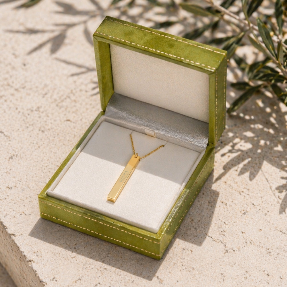 KIAMA™ - Collana con incisione personalizzabile (acciaio inossidabile)